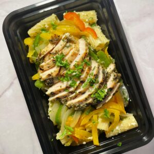 Vegetable & Chicken Rigatoni