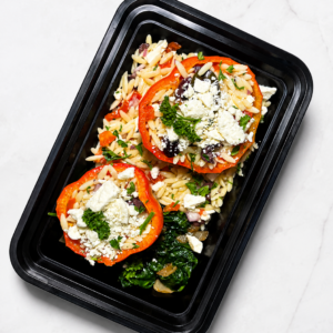 Mediterranean Stuffed Peppers 🌿